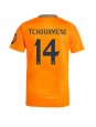 Real Madrid Aurelien Tchouameni #14 Gostujuci Dres 2024-25 Kratak Rukavima